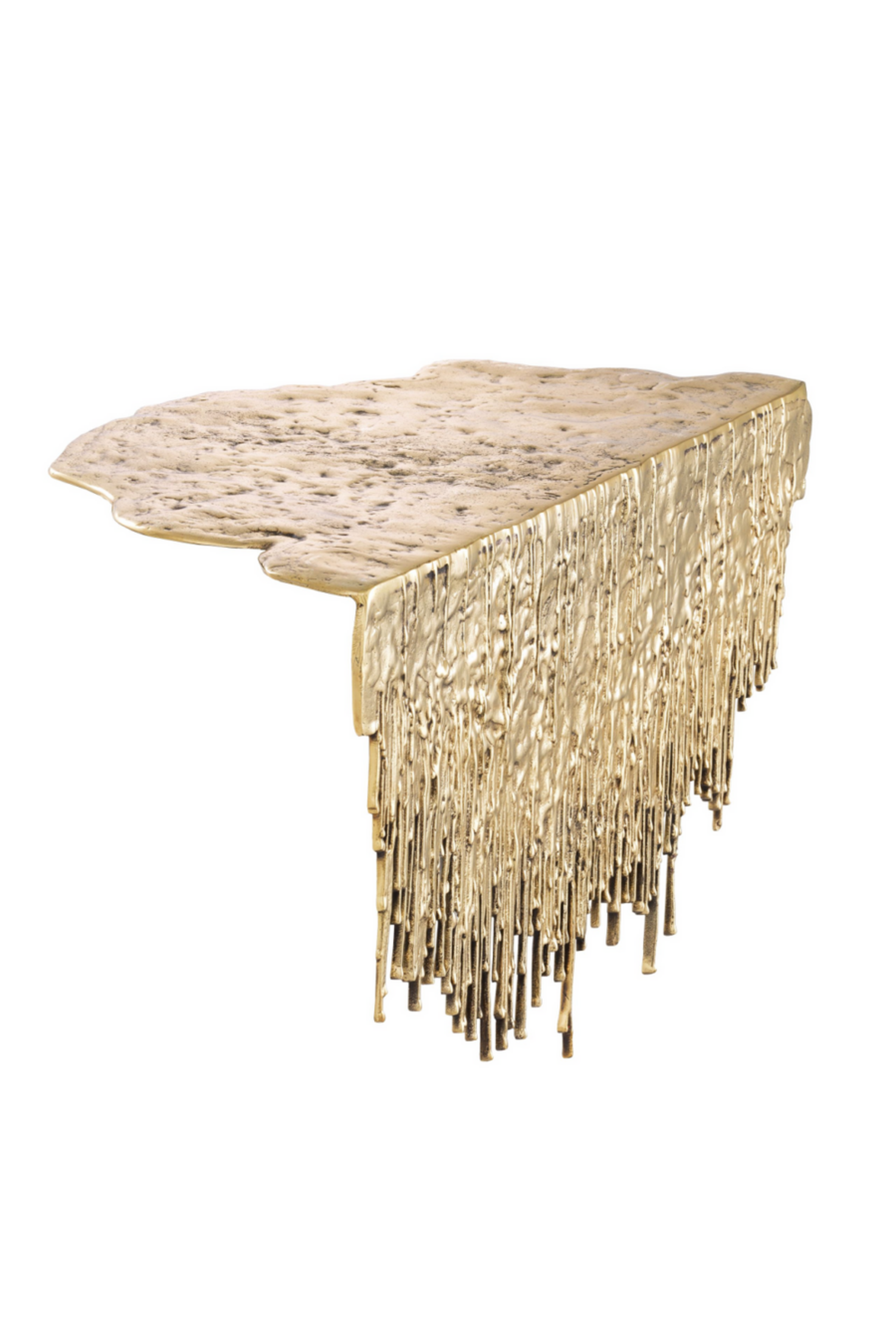 Melting Brass Table Decor Karen Richani